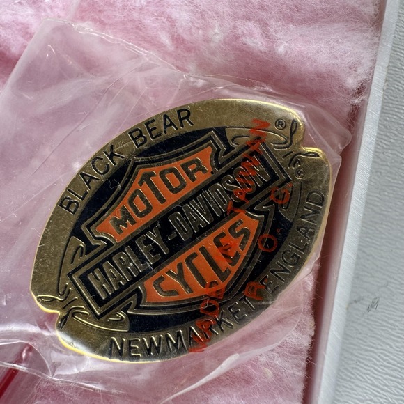 Vintage Harley-Davidson 95th Anniversary Pin Badge Lot USA England 1998 Bear‎ - Picture 7 of 14